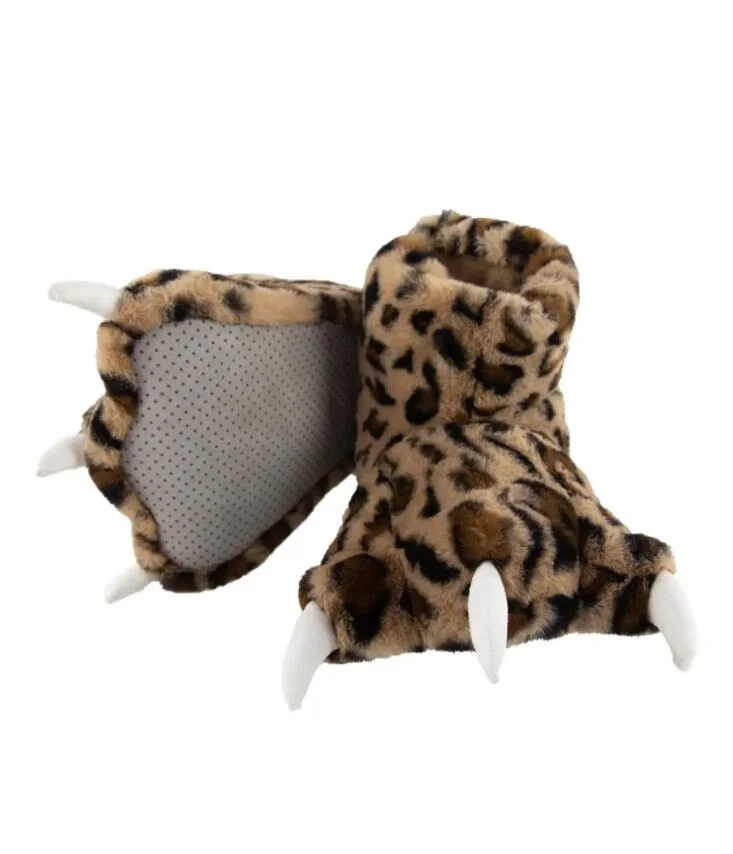 Kids leopard deals slippers
